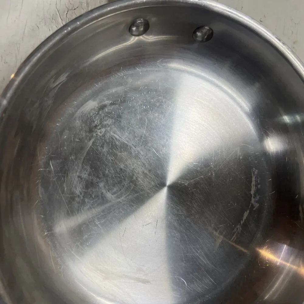 Farberware Millennium Skillet Frying Pans 18/10 Stainless Steel Set Lot Of 2